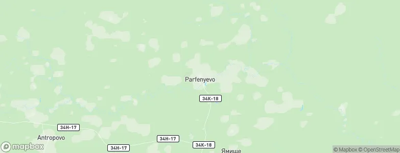 Parfen'yevo, Russia Map
