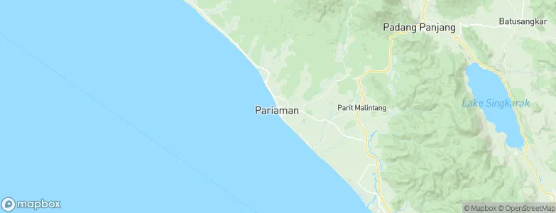 Pariaman, Indonesia Map