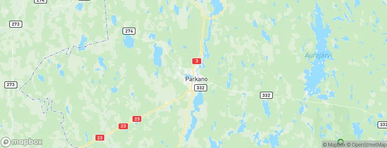 Parkano, Finland Map