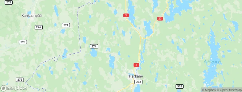 Parkano, Finland Map