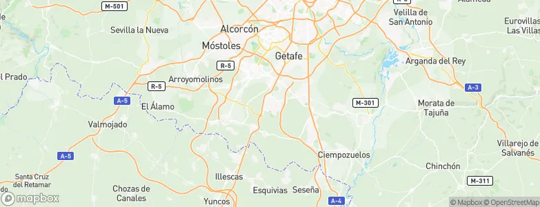 Parla, Spain Map