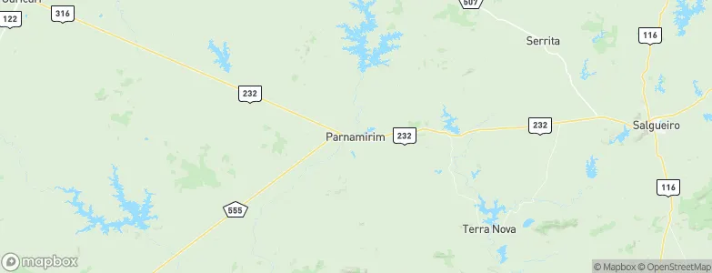 Parnamirim, Brazil Map