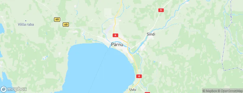 Pärnu linn, Estonia Map