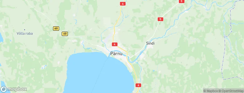 Pärnumaa, Estonia Map