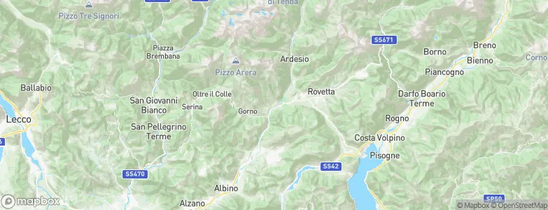 Parre, Italy Map