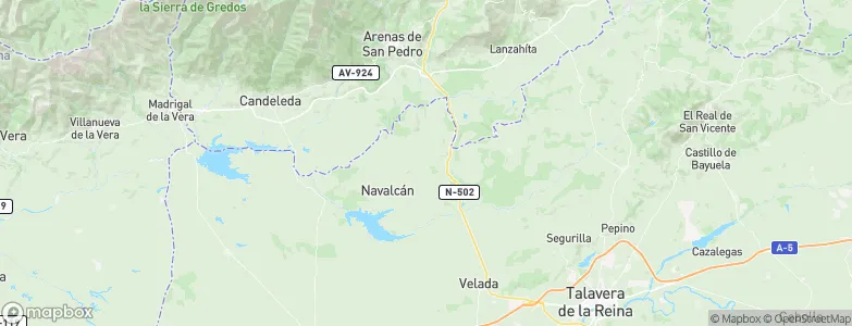 Parrillas, Spain Map
