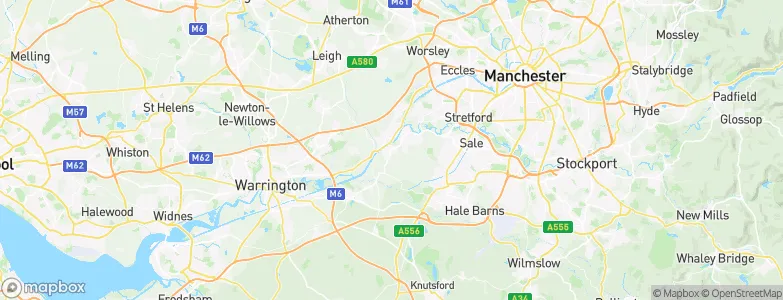 Partington, United Kingdom Map