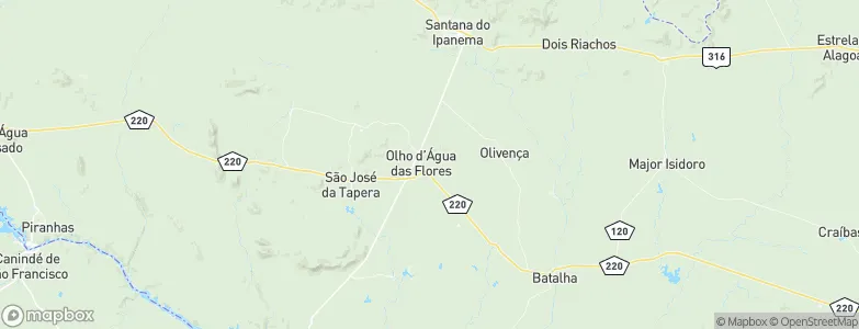 Parujé, Brazil Map