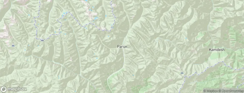 Pārūn, Afghanistan Map