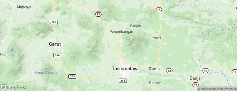 Pasarlama, Indonesia Map