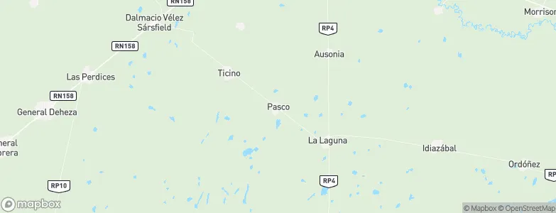 Pasco, Argentina Map