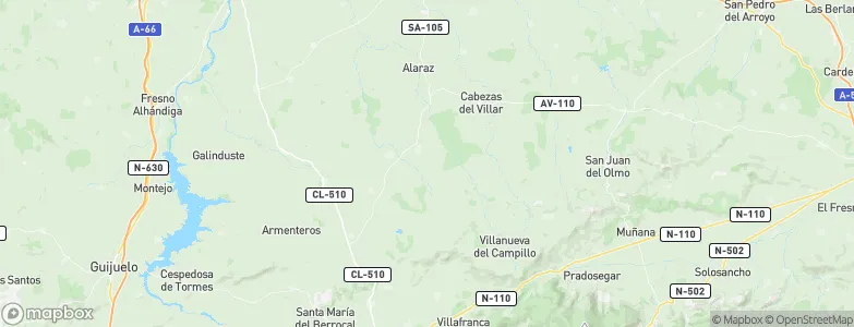 Pascualcobo, Spain Map