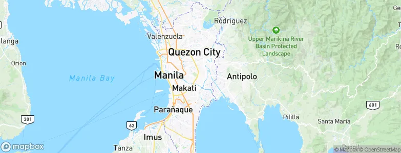 Pasig, Philippines Map