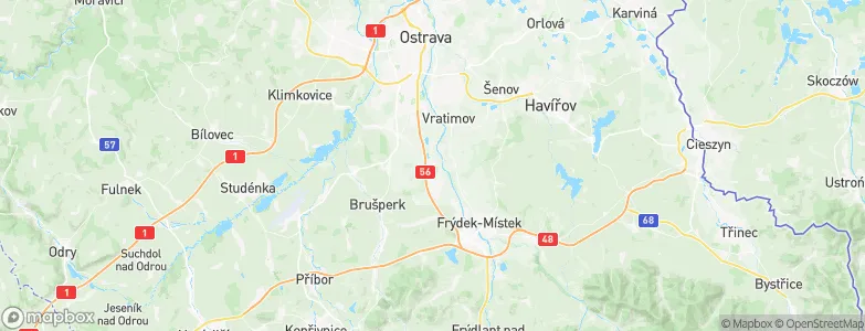 Paskov, Czechia Map