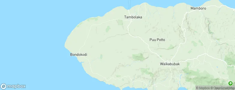 Pasonobenu, Indonesia Map