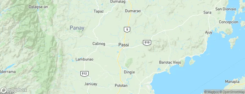 Passi, Philippines Map