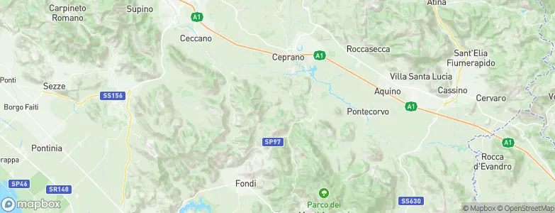 Pastena, Italy Map