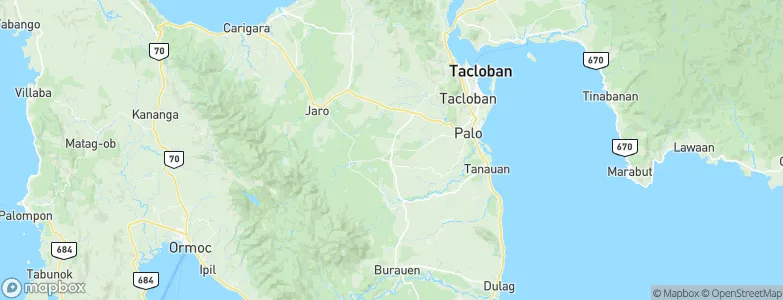 Pastrana, Philippines Map