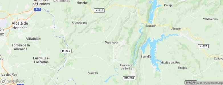 Pastrana, Spain Map