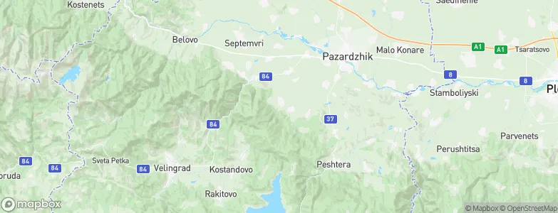 Patalenitsa, Bulgaria Map