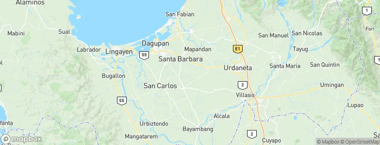 Patayac, Philippines Map