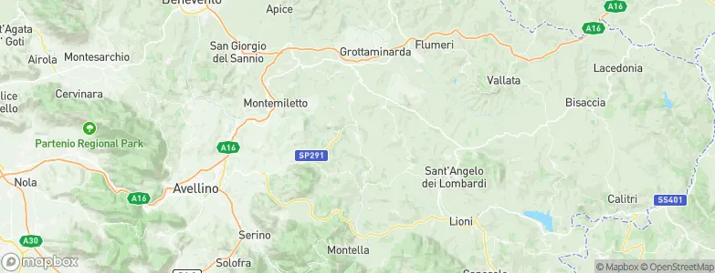 Paternopoli, Italy Map