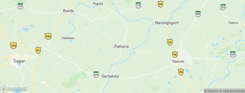 Patharia, India Map
