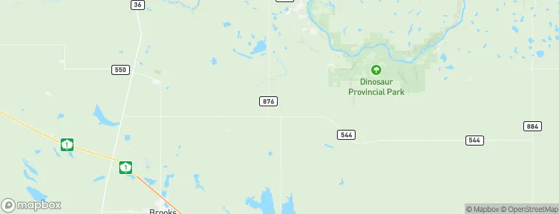 Patricia, Canada Map