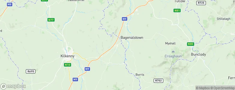 Paulstown, Ireland Map