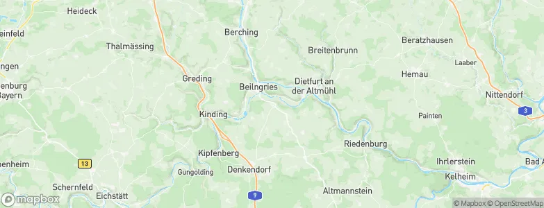 Paulushofen, Germany Map