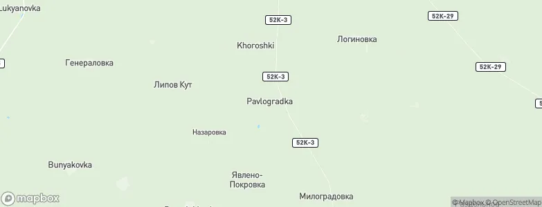 Pavlogradka, Russia Map