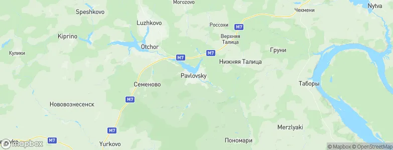 Pavlovskiy, Russia Map