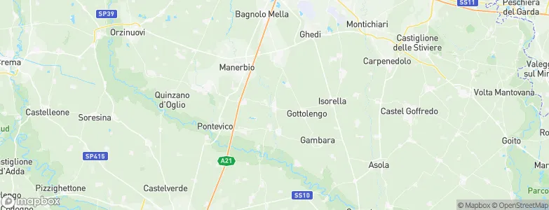 Pavone del Mella, Italy Map