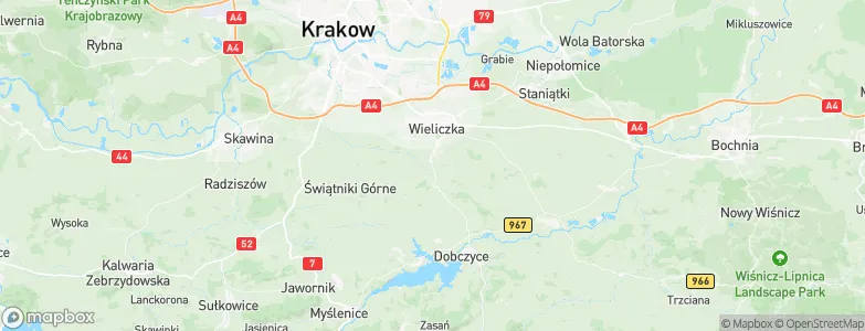 Pawlikowice, Poland Map