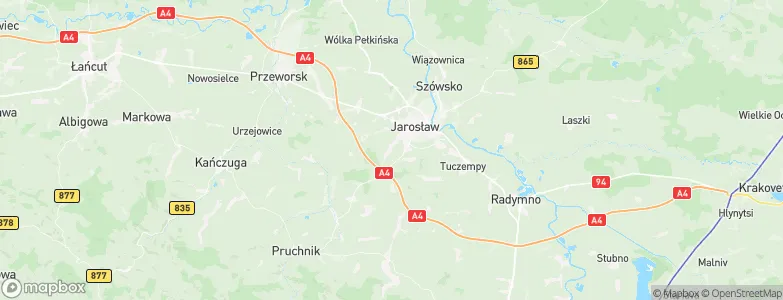 Pawłosiów, Poland Map