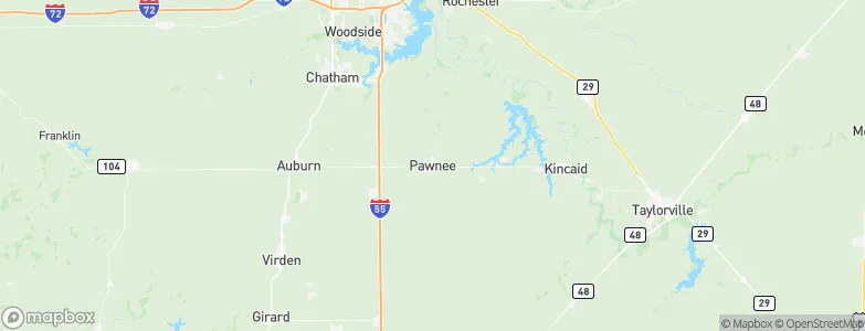 Pawnee, United States Map