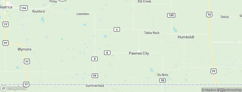 Pawnee, United States Map