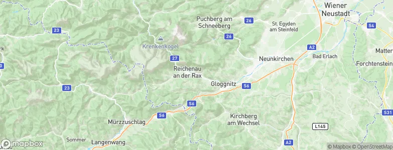 Payerbach, Austria Map