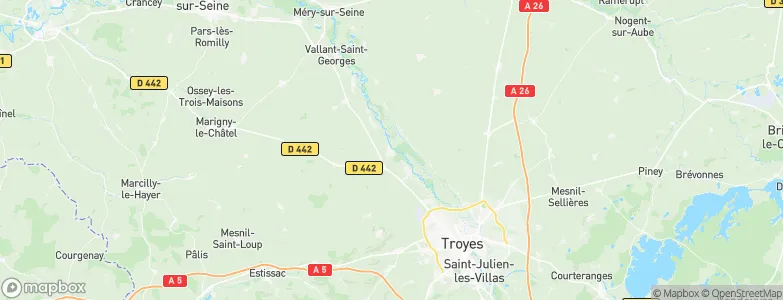 Payns, France Map