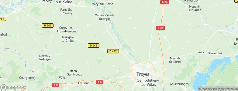 Payns, France Map