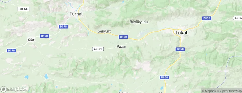 Pazar, Turkey Map