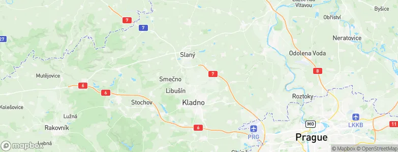 Pchery, Czechia Map