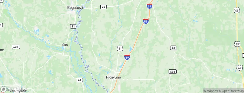 Pearl River, United States Map