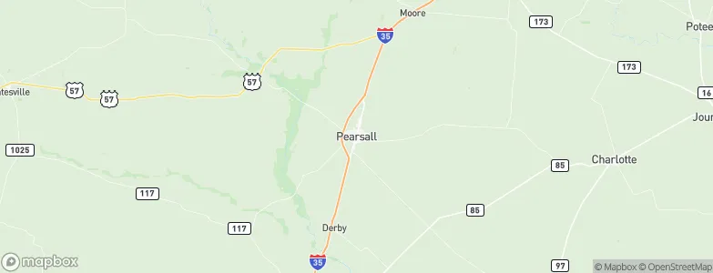 Pearsall, United States Map