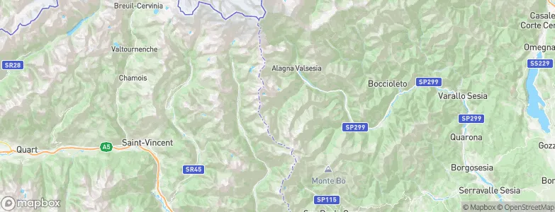 Peccia, Italy Map