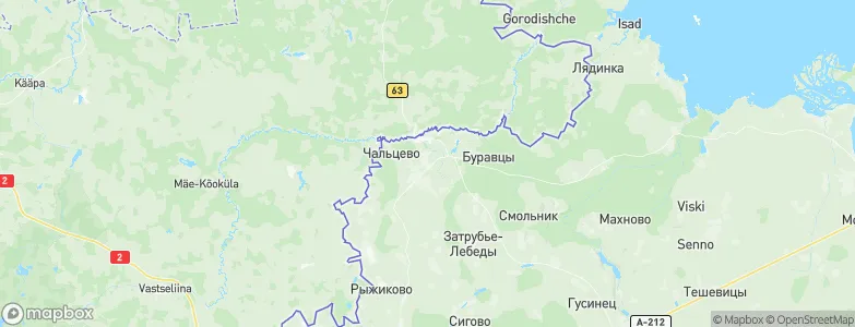 Pechory, Russia Map