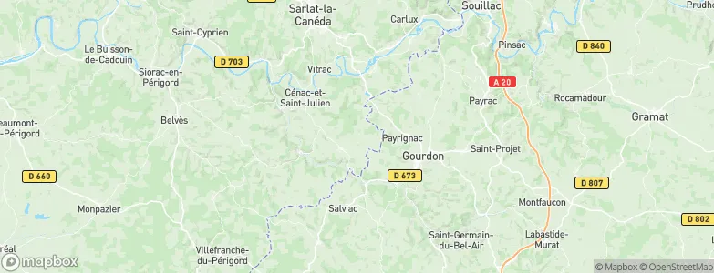 Pechpialat, France Map