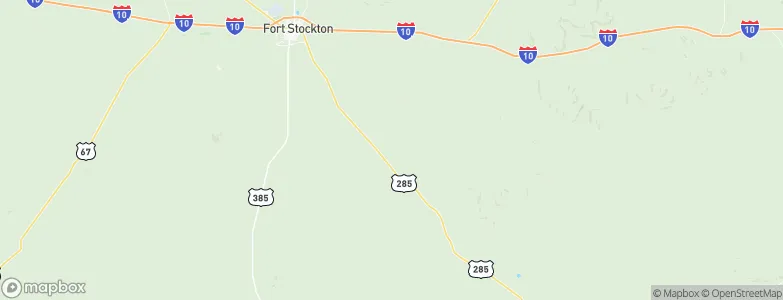 Pecos, United States Map