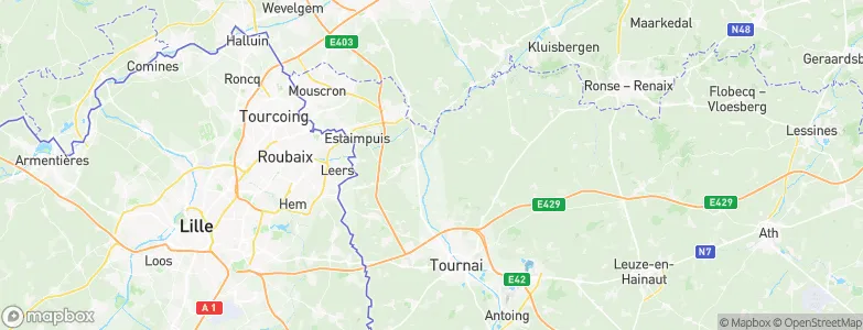 Pecq, Belgium Map