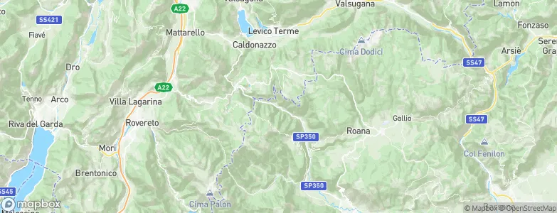 Pedemonte, Italy Map